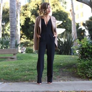 SALE ✂️ TED BAKER | Black Jumpsuit Gold Hardware